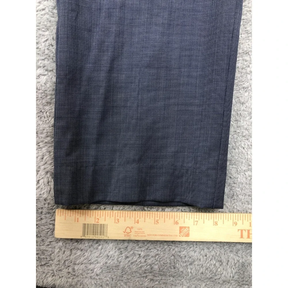 Banana Republic Pants Mens 35x33 (Tag 35x36) Blue Marzotto 100% Wool